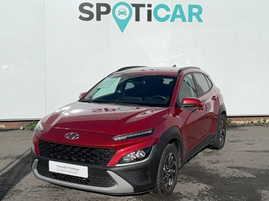 33140 : Hyundai Bordeaux Sud Villenave d'Ornon - Sipa Automobiles - HYUNDAI KONA HYBRID Intuitive - KONA - Rouge - Automate sequentiel - Essence / Courant électrique