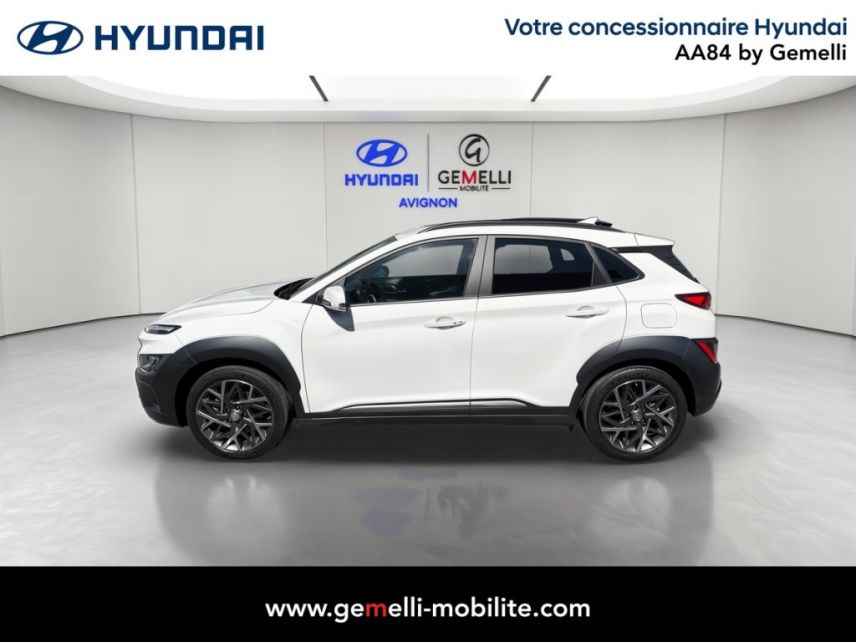 84130 : Hyundai Avignon - Actions Automobiles 84 - HYUNDAI KONA HYBRID Executive - KONA - Blanc - Automate sequentiel - Essence / Courant électrique