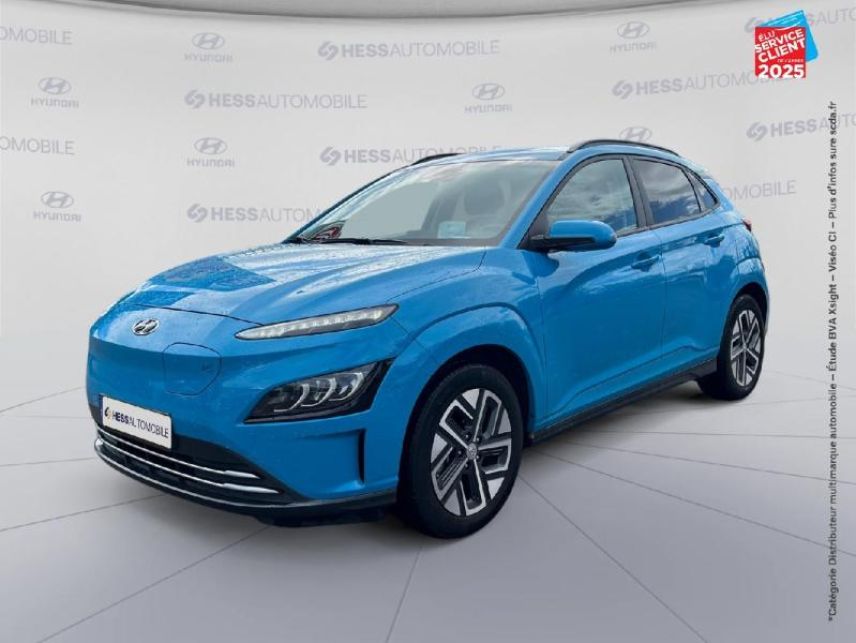 67800 : Hyundai Strasbourg - HESS Automobile - HYUNDAI Kona - Kona - Bleu - Traction - Electrique
