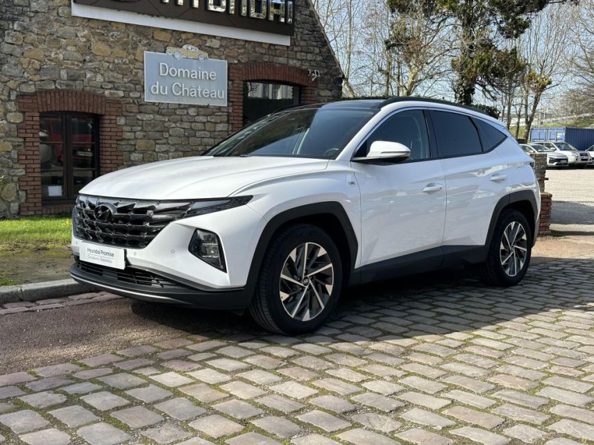 62360 : Hyundai Boulogne-sur-Mer - Garage Du Château - HYUNDAI TUCSON Creative - TUCSON IV - Blanc - Automate sequentiel - Diesel