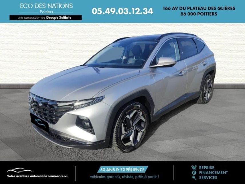 86000 : Hyundai Poitiers - Eco des Nations - HYUNDAI Tucson - Tucson - Shimmering Silver Métal - Transmission intégrale - Hybride rechargeable : Essence/Electrique