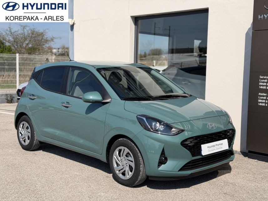 13200 : HYUNDAI Arles - Lexa Automobile - HYUNDAI i10 Creative - i10 III - Mangrove Green - Boîte automatisée - Essence sans plomb