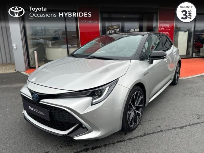 50000 : Hyundai Saint-Lô - GCA - TOYOTA Corolla - Corolla - Bi ton gris argent - Traction - Hybride : Essence/Electrique