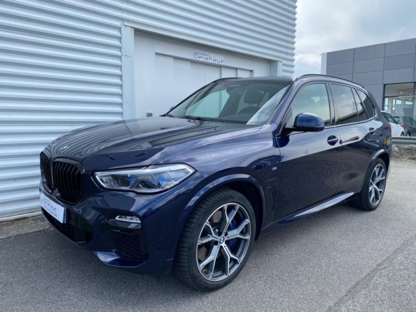 31683 : Hyundai Toulouse Sud Labège - Automobiles Delahaye - BMW X5 G05 M Sport - X5 G05 - BMW Individual Tansanitblau metallise - Boîte automatique - Essence / Courant électrique