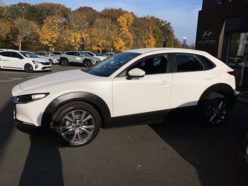 49070 : Hyundai Angers - Oceane Automobiles - MAZDA CX-30 Inspiration - CX-30 - Blanc - Boîte automatique - Essence sans plomb