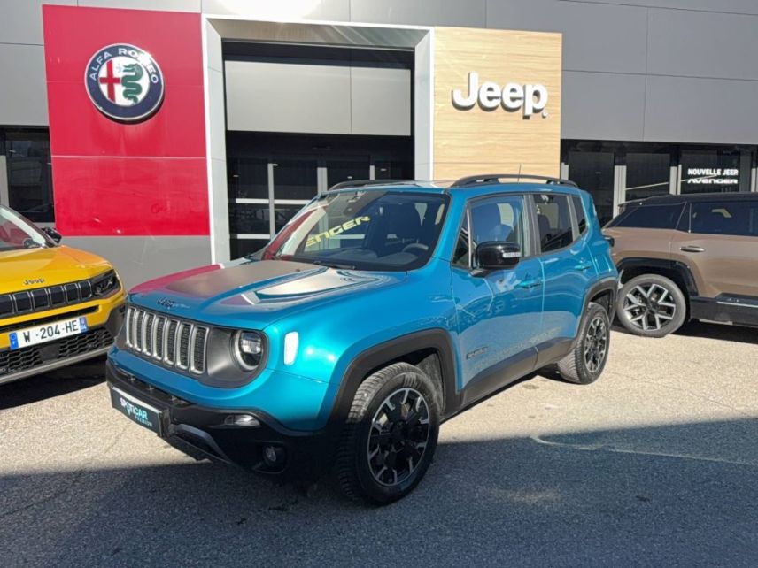 04100 : Hyundai Manosque - Pedinielli - JEEP RENEGADE Upland - RENEGADE - Bleu - Boîte automatique - Essence / Courant électrique