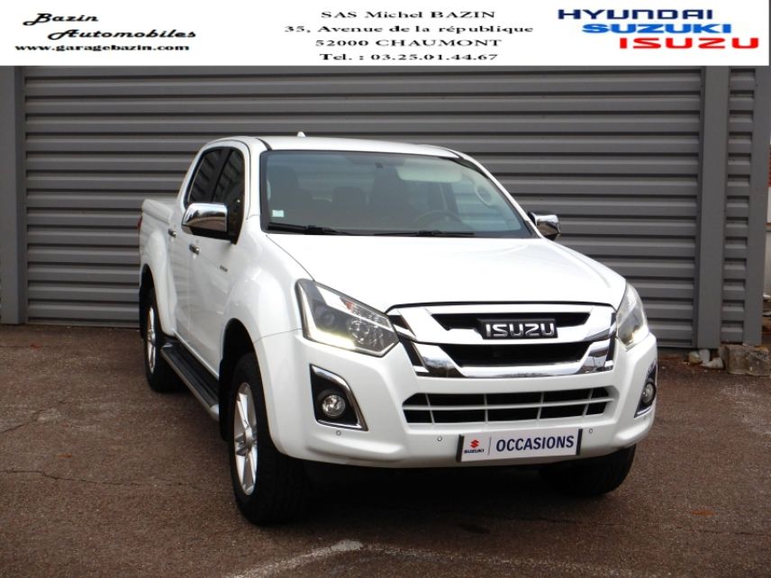 52000 : Hyundai Chaumont - Garage Michel Bazin - ISUZU D-Max - D-Max - Blanc - Transmission intégrale enclenc - Diesel