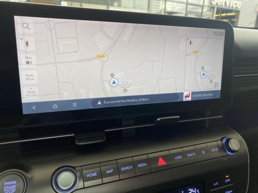 45000 : Hyundai Orléans Motors - HYUNDAI Kona - Kona - Abyss Black perlé métallisé - Traction - Hybride : Essence/Electrique
