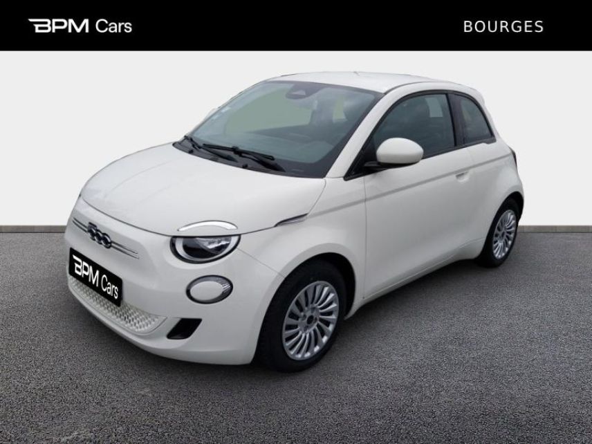 18230 : Hyundai Bourges - BPM Cars - FIAT 500 - 500 - Blanc - Traction - Electrique