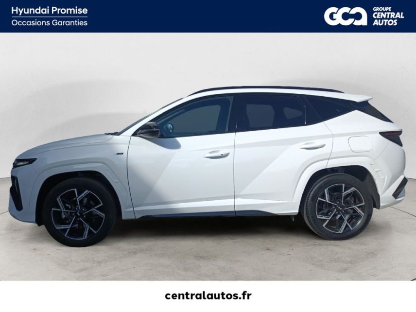 69190 : Hyundai Lyon Sud - Groupe Central Autos - HYUNDAI TUCSON N Line Creative - TUCSON IV - Blanc - Boîte automatique - Essence / Courant électrique