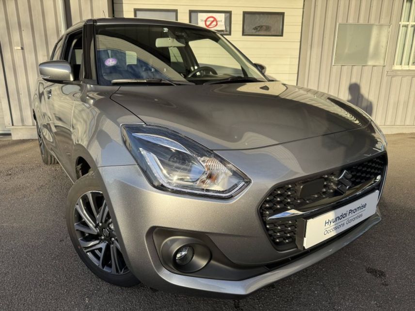 21300 : Hyundai Dijon - Privilège Automobiles - SUZUKI SWIFT Pack - SWIFT III - Gris - Automate à fonct. Continu - Essence sans plomb