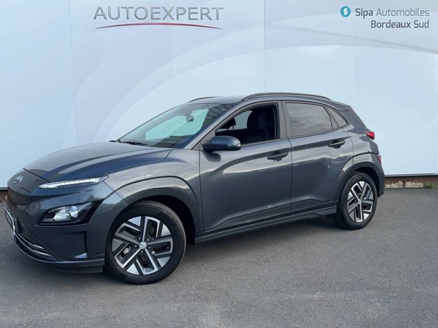 33140 : Hyundai Bordeaux Sud Villenave d&#039;Ornon - Sipa Automobiles - HYUNDAI KONA ELECTRIC Intuitive - KONA - Gris - Automate à fonct. Continu - Courant électrique