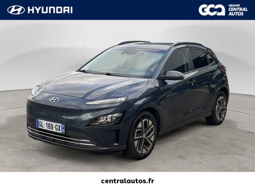 38300 : Hyundai Bourgoin-Jallieu - CENTRAL MOTOR LYON - HYUNDAI KONA ELECTRIC Intuitive - KONA ELECTRIQUE - Bleu - Automate à fonct. Continu - Courant électrique
