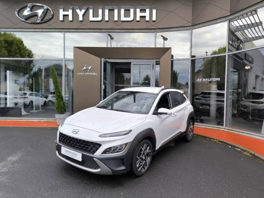 19100 : Hyundai Brive-la-Gaillarde - Garage Pouget - HYUNDAI Kona - Kona - Atlas White - Traction - Hybride : Essence/Electrique