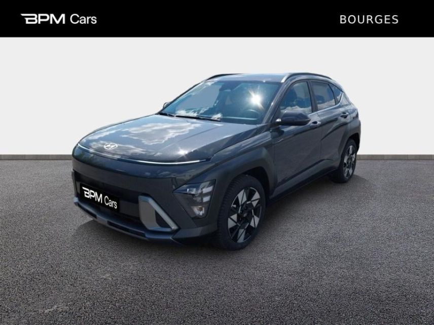 18230 : Hyundai Bourges - BPM Cars - HYUNDAI Kona - Kona - Vert - Traction - Hybride : Essence/Electrique