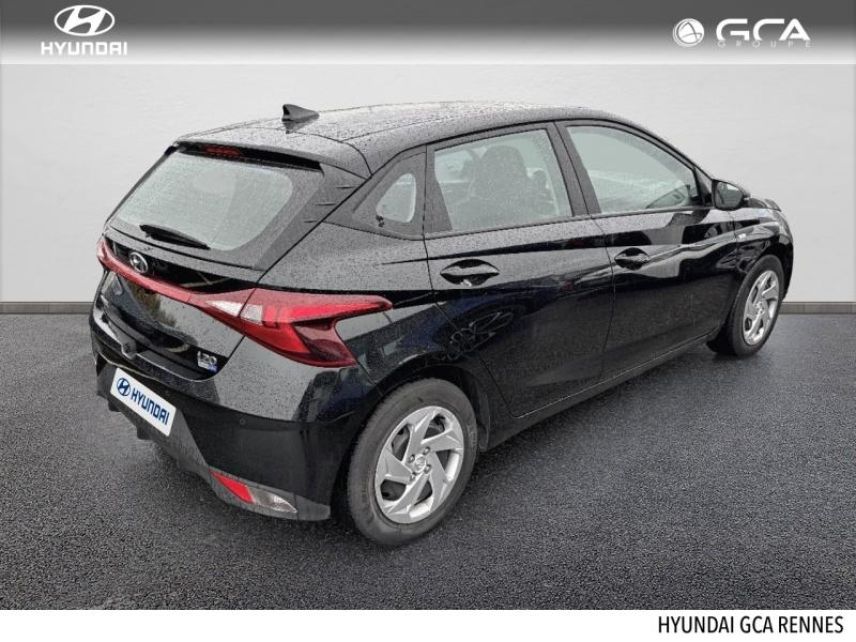 35510 : Hyundai Rennes - GCA - HYUNDAI i20 - i20 - Phantom Black Métal - Traction - Essence/Micro-Hybride