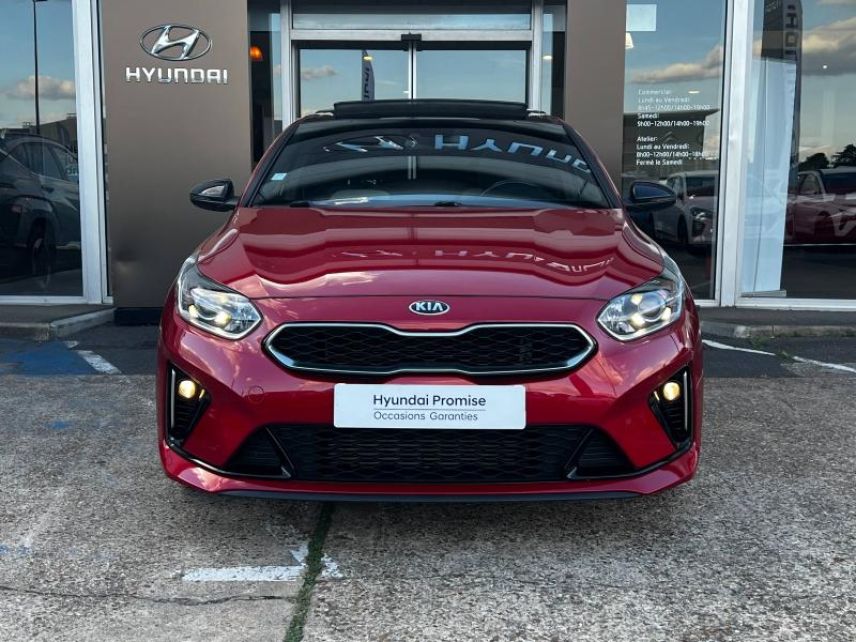 72100 : Hyundai Le Mans - GCH LE MANS - KIA ProCeed - ProCeed - Rouge Rubis métallisé - Traction - Essence
