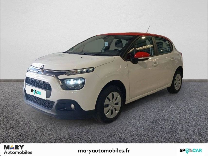 02100 : Hyundai Saint-Quentin - Mary Automobiles - CITROEN C3 Feel Business - C3 III - BLANC - Boîte manuelle - Essence sans plomb