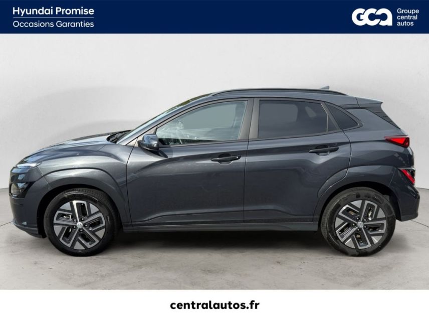 38300 : Hyundai Bourgoin-Jallieu - CENTRAL MOTOR LYON - HYUNDAI KONA ELECTRIC Intuitive - KONA ELECTRIQUE - Gris - Automate à fonct. Continu - Courant électrique