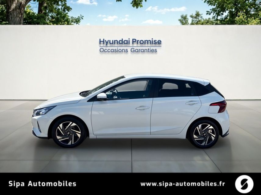 33110 : Hyundai Bordeaux Nord Le Bouscat - Sipa Automobiles - HYUNDAI i20 Intuitive - i20 (07/2020) - BLANC - Boîte manuelle - Essence sans plomb