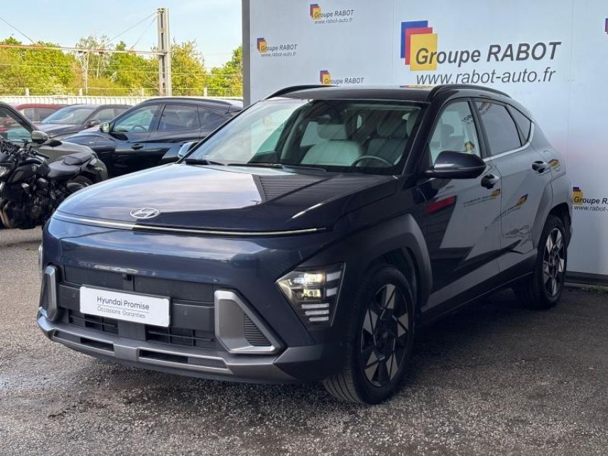 78310 : Hyundai Coignières - Socohy | Groupe Rabot - HYUNDAI Kona - Kona - Denim Blue perlé métallisé - Traction - Hybride : Essence/Electrique