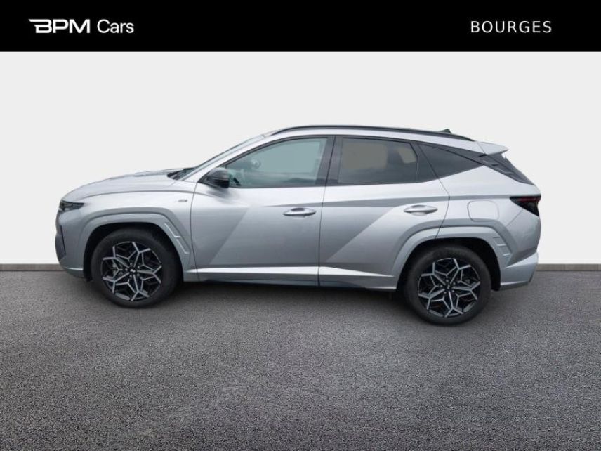18230 : Hyundai Bourges - BPM Cars - HYUNDAI Tucson - Tucson - Shimmering Silver Métal - Traction - Hybride : Essence/Electrique