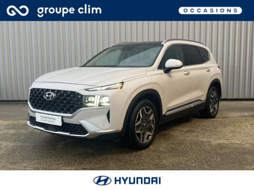 40990 : Hyundai Dax - i-AUTO - HYUNDAI Santa Fe - Santa Fe - Glacier White Métal - Traction - Hybride : Essence/Electrique