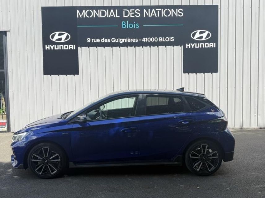 41000 : Hyundai Blois - Mondial des Nations - HYUNDAI i20 - i20 - Intense Blue Métal/Toit/rétro Black - Traction - Essence/Micro-Hybride