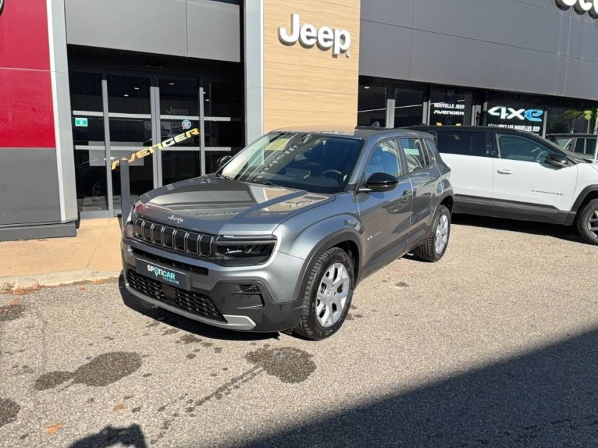 04100 : Hyundai Manosque - Pedinielli - JEEP AVENGER Altitude - AVENGER - Gris - Boîte manuelle - Essence sans plomb