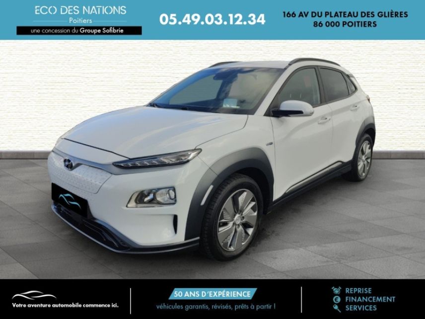 86000 : Hyundai Poitiers - Eco des Nations - HYUNDAI Kona - Kona - Blanc - Traction - Electrique