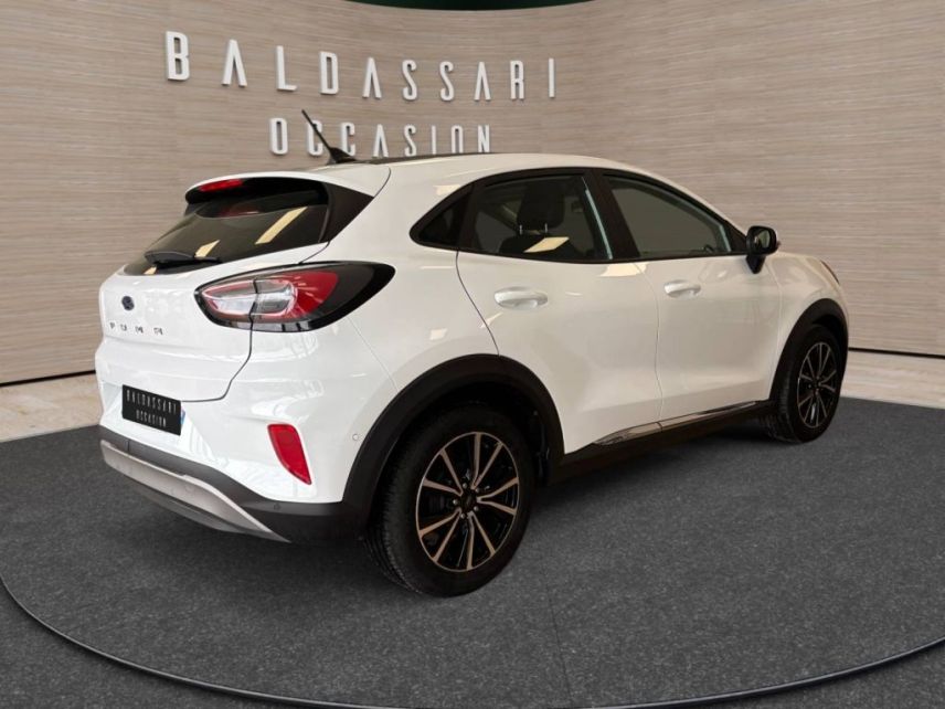 83130 : Hyundai Toulon - Autodif SAS - Groupe BALDASSARI - FORD PUMA Titanium - PUMA II - BLANC - Boîte manuelle - Essence / Ethanol
