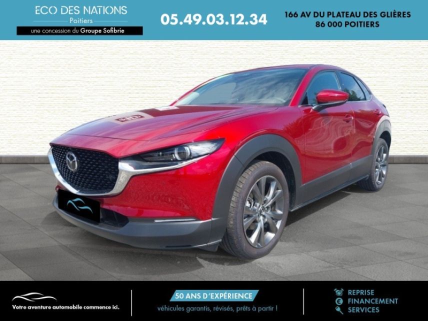 86000 : Hyundai Poitiers - Eco des Nations - MAZDA CX-30 - CX-30 - Rouge - Traction - Essence/Micro-Hybride