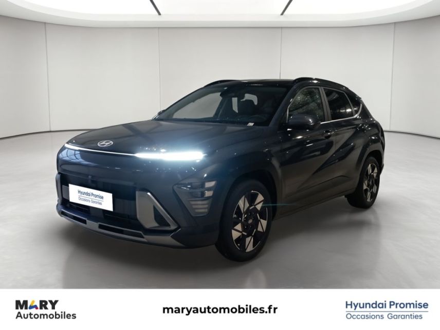02100 : Hyundai Saint-Quentin - Mary Automobiles - HYUNDAI KONA Executive - KONA II - GRIS SHARK - Automate sequentiel - Essence / Courant électrique