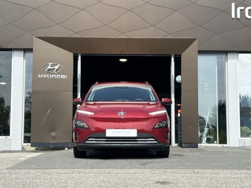 29000 : Hyundai Quimper - Iroise Automobiles - HYUNDAI Kona - Kona - Sunset Red Métal - Traction - Electrique
