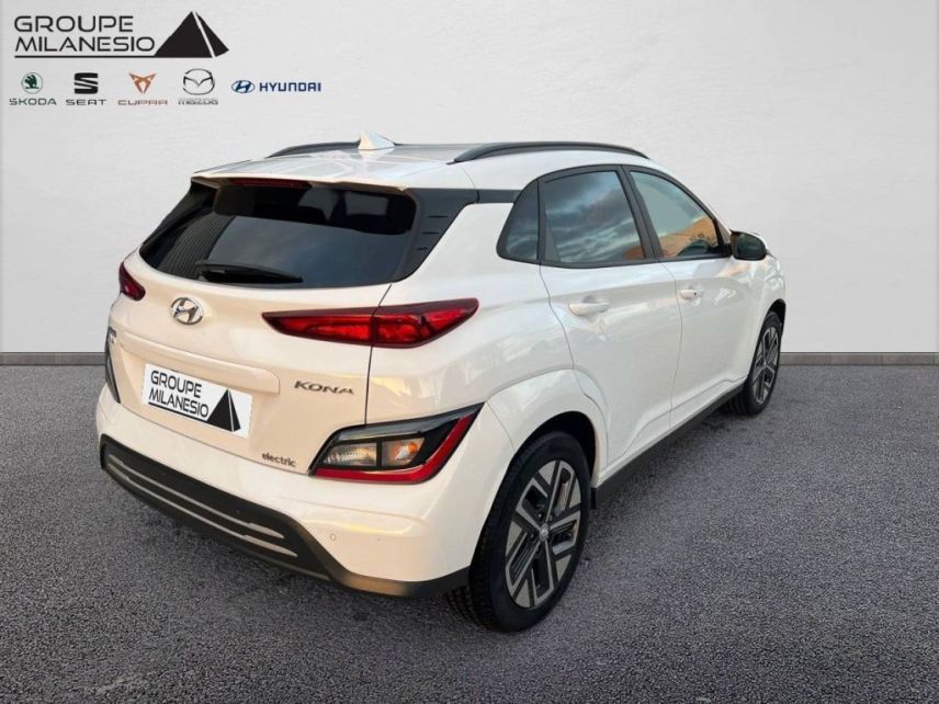 13290 : Hyundai Aix en Provence - Cap Milanesio - HYUNDAI KONA ELECTRIC Intuitive - KONA ELECTRIC (12/2020-08/2023) - blanc - Automate à fonct. Continu - Courant électrique