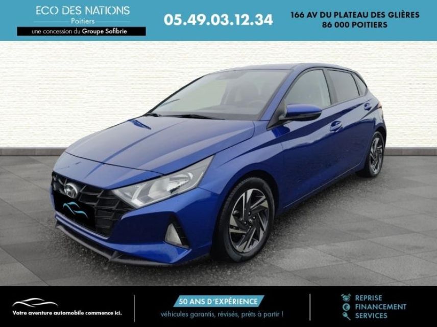 86000 : Hyundai Poitiers - Eco des Nations - HYUNDAI i20 - i20 - Bleu - Traction - Essence