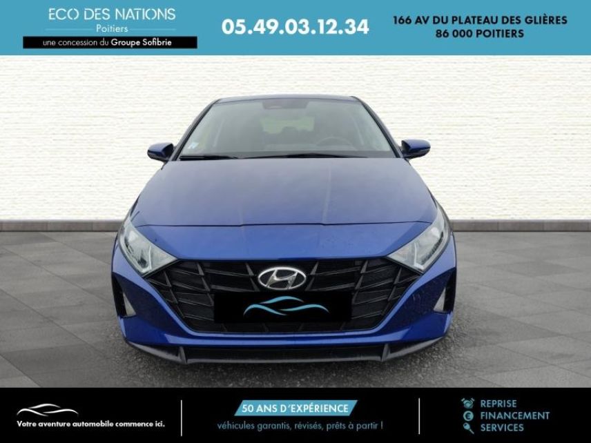 86000 : Hyundai Poitiers - Eco des Nations - HYUNDAI i20 - i20 - Bleu - Traction - Essence