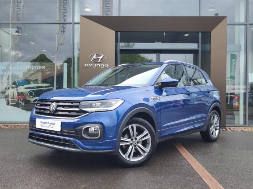 59640 : Hyundai Dunkerque - Europ'Auto - VOLKSWAGEN T-Cross - T-Cross - Bleu Récif métallisée - Traction - Essence