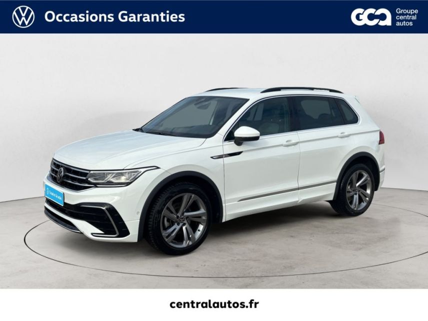 69340 : Hyundai Lyon Ouest - Groupe Central Autos - VOLKSWAGEN TIGUAN R-Line - TIGUAN II - Blanc - Automate sequentiel - Diesel