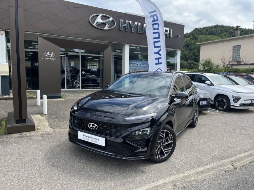 38200 : Hyundai Vienne - Groupe Central Autos - HYUNDAI KONA N Line Creative - KONA - Noir - Boîte manuelle - Essence sans plomb