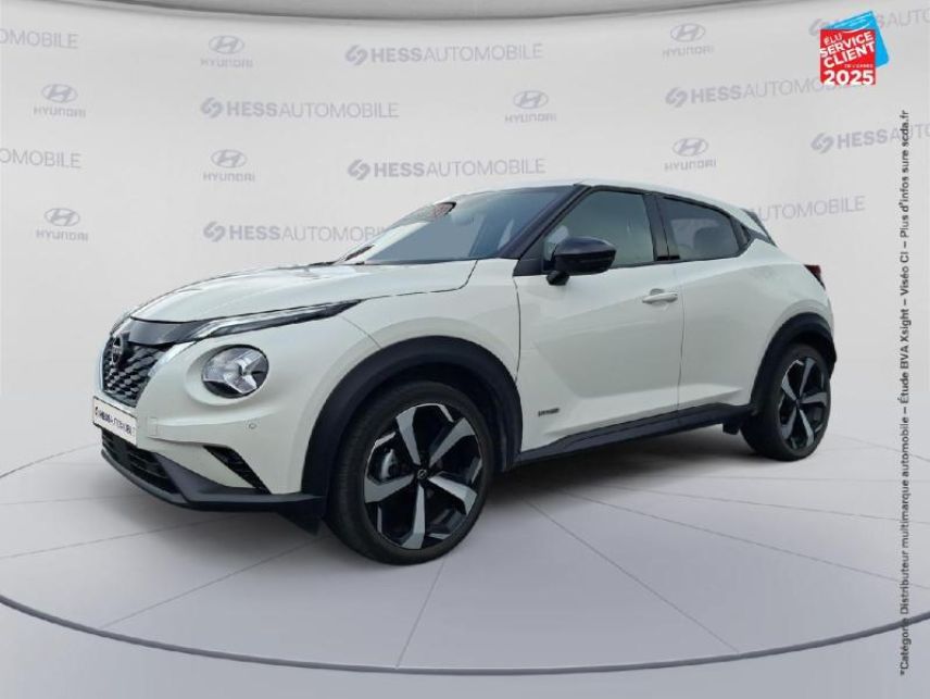 51100 : Hyundai Reims - HESS Automobile - NISSAN Juke - Juke - Blanc Lunaire Spéciale - Traction - Hybride : Essence/Electrique
