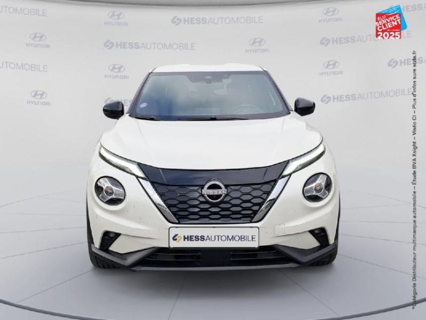 51100 : Hyundai Reims - HESS Automobile - NISSAN Juke - Juke - Blanc Lunaire Spéciale - Traction - Hybride : Essence/Electrique