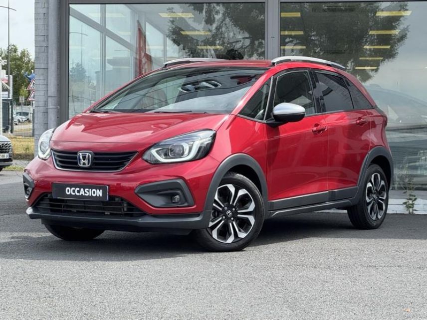 57200 : Hyundai Sarreguemines - Theobald Automobiles - HONDA Jazz Crosstar - Jazz Crosstar - Rouge Cristallin Premium métallisé - Traction - Hybride : Essence/Electrique