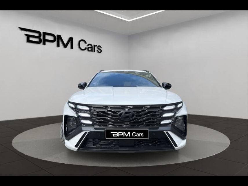 75013 : Hyundai Paris 13 - BPM Cars - HYUNDAI Tucson - Tucson - Serenity White Métal - Traction - Hybride : Essence/Electrique