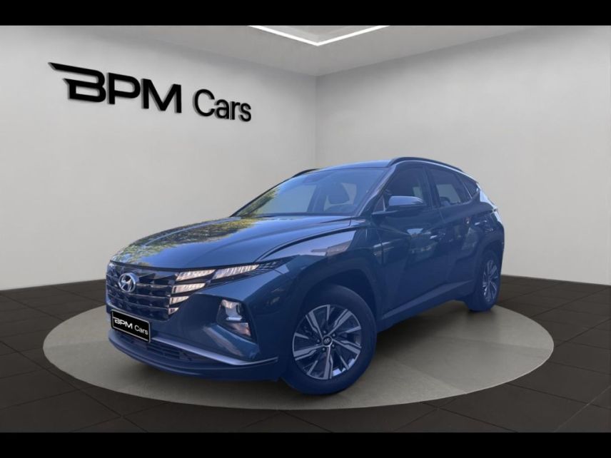 92250 : Hyundai La Garenne-Colombes - BPM Cars - HYUNDAI Tucson - Tucson - Teal Blue Métal - Traction - Hybride : Essence/Electrique