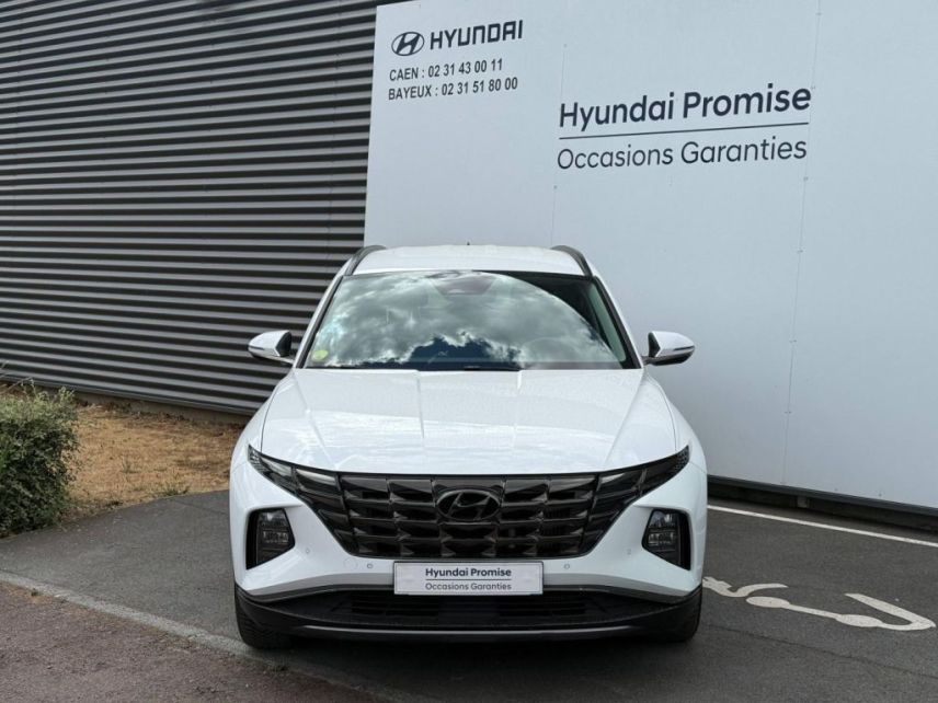 14100 : Hyundai Lisieux - Trajectoire Automobiles - HYUNDAI Tucson - Tucson - Serenity White Métal - Traction - Diesel/Micro-Hybride