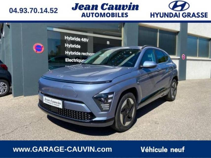 06130 : Hyundai Grasse - Garage Jean Cauvin - HYUNDAI Kona - Kona - META BLUE PEARL - Traction - Electrique