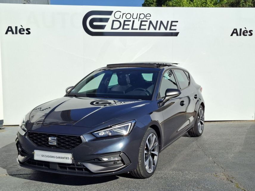 30100 : Hyundai Alès - Auto Hall - SEAT LEON FR - LEON IV - Gris - Automate sequentiel - Diesel