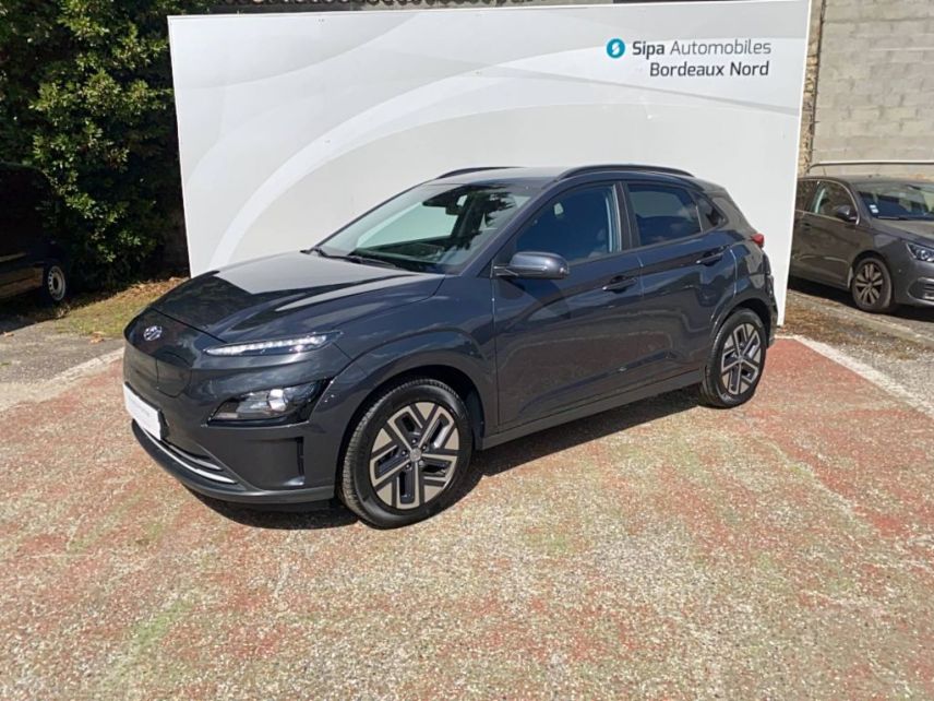 33110 : Hyundai Bordeaux Nord Le Bouscat - Sipa Automobiles - HYUNDAI KONA ELECTRIC Intuitive - KONA ELECTRIQUE - GRIS FONCE - Automate à fonct. Continu - Courant électrique