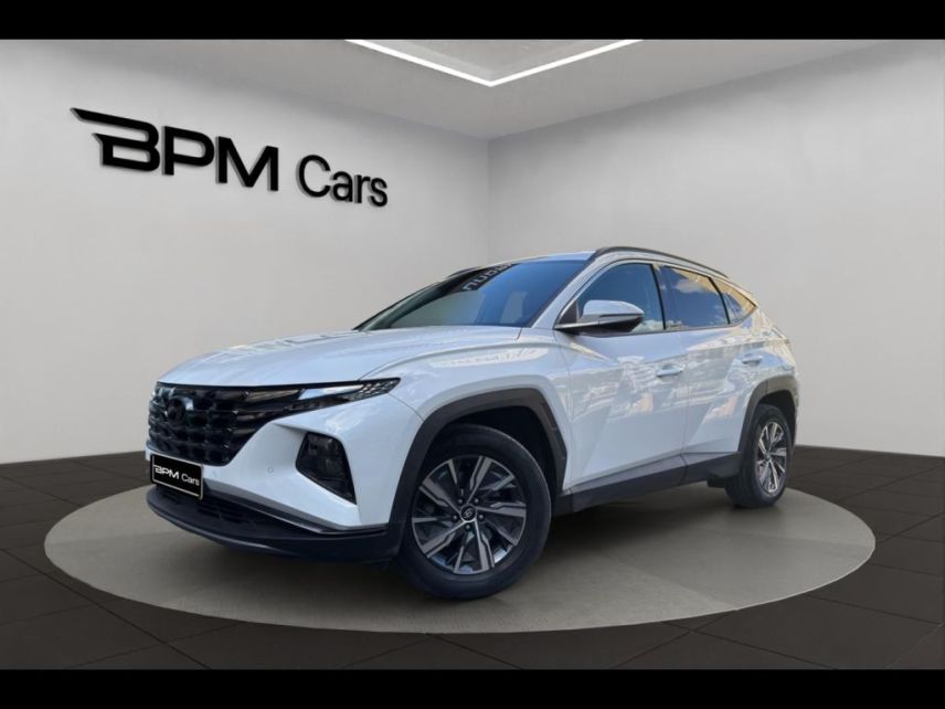75013 : Hyundai Paris 13 - BPM Cars - HYUNDAI Tucson - Tucson - Atlas White - Traction - Hybride : Essence/Electrique